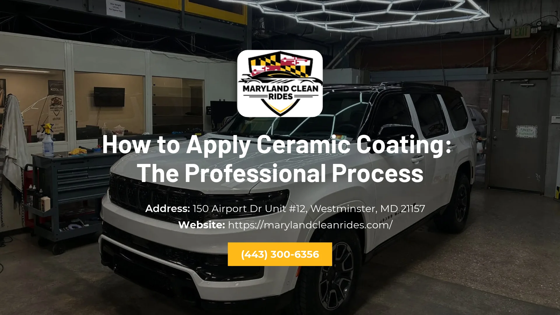 How to apply ceramic coating — Maryland Clean Rides, Hanover, PA